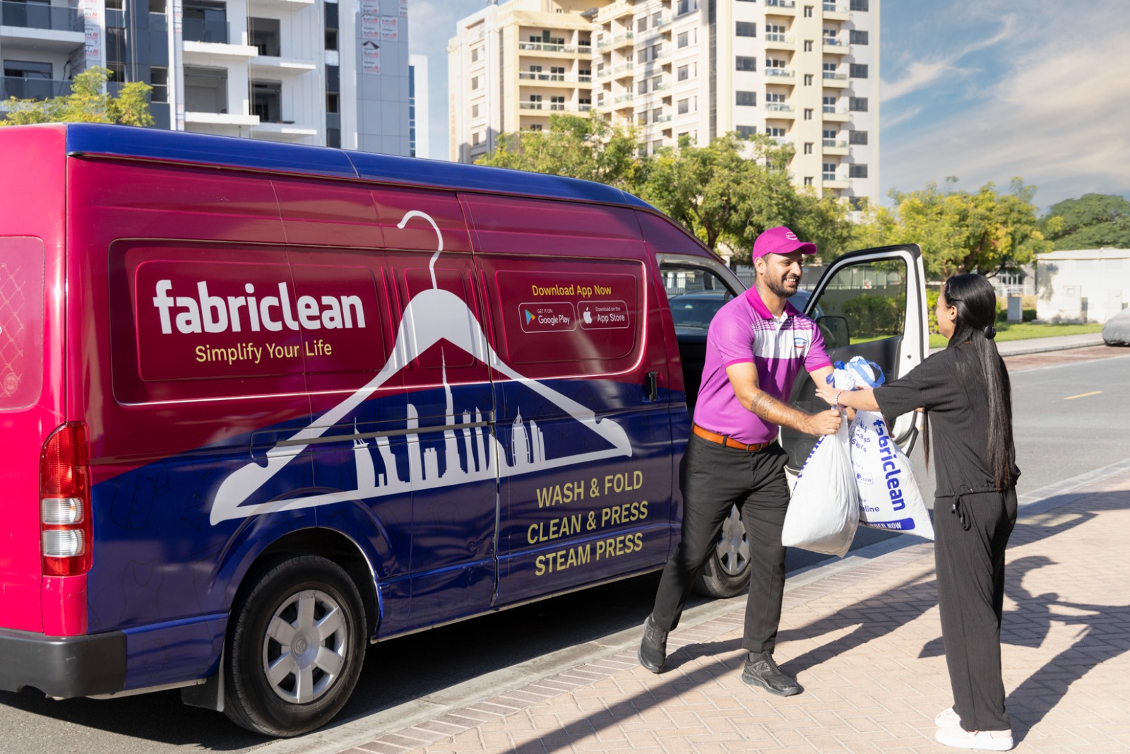 laundry and pickup service