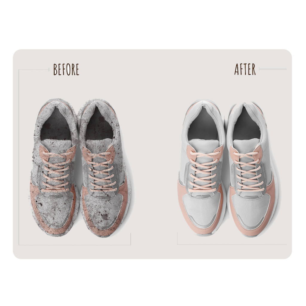 shoe cleaning service by fabriclean in Emaar South