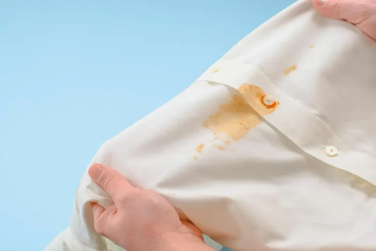 Professional laundry service fabriclean stain removal