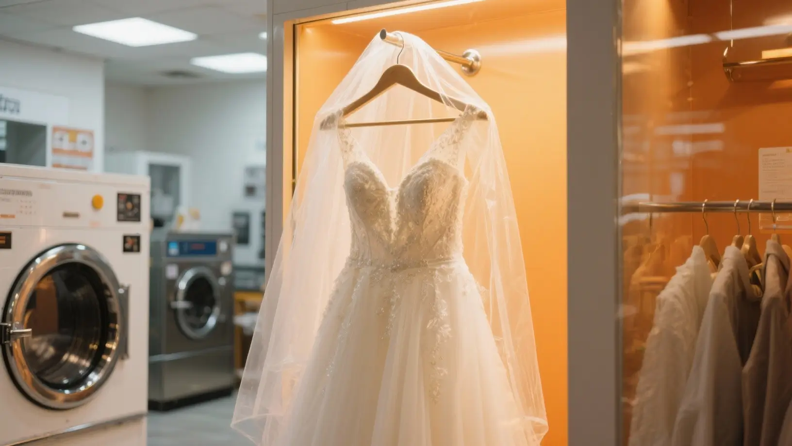 fabriclean wedding dress dry cleaning service in dubai